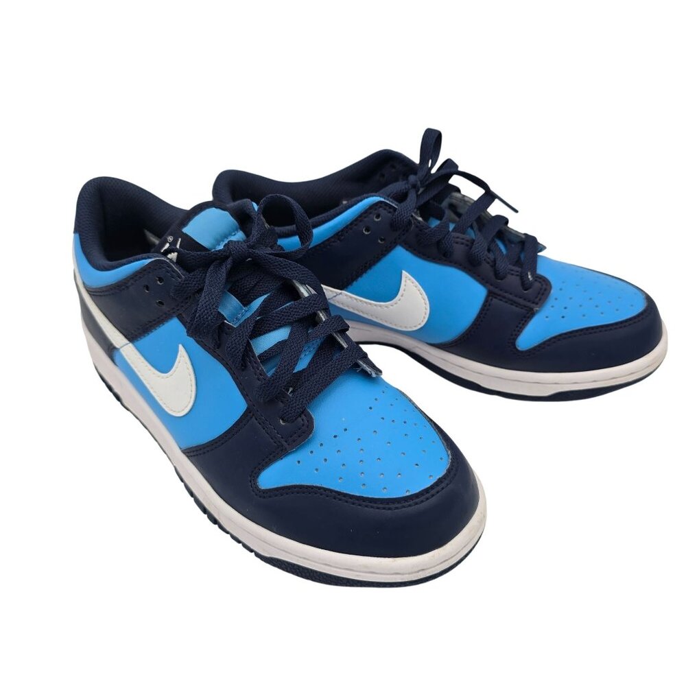 Nike Dunk Low University Blue Youth Size 7 Athletic Shoes